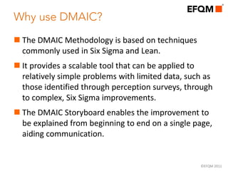 DMAIC for sharing | PDF