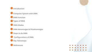 DMA Module FUNCTION Wathek Sadeq Alhatmy | PPTX