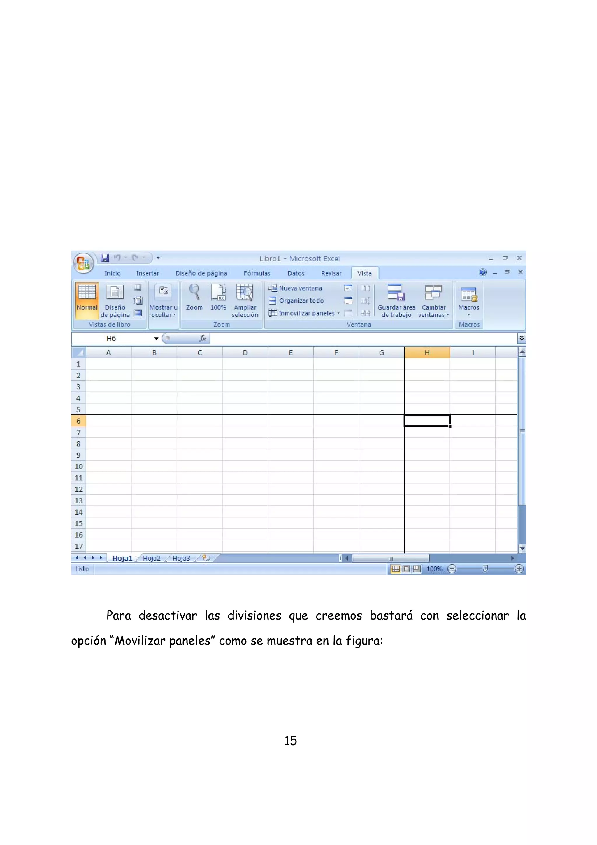 manual de excel