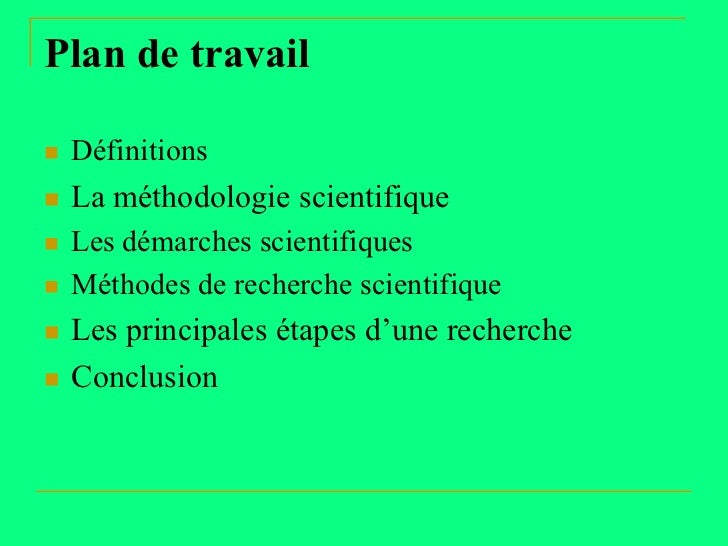Definition De La Recherche Scientifique Pdf