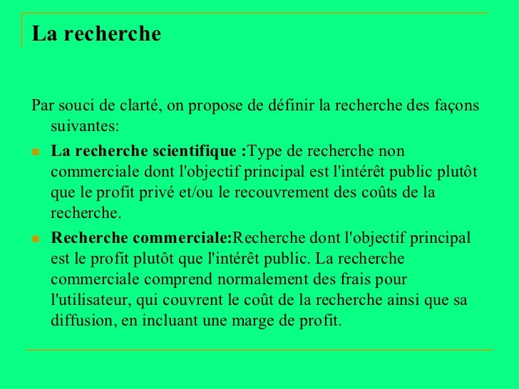Démarche de la recherche scientifique