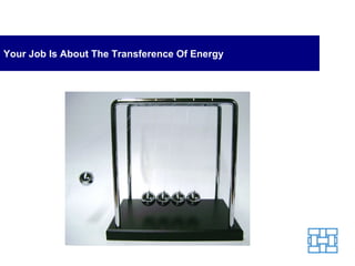 Your Job Is About The Transference Of Energy 