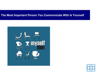 The Most Important Person You Communicate With Is Yourself
 