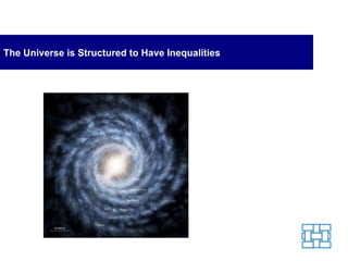 The Universe is Structured to Have Inequalities 