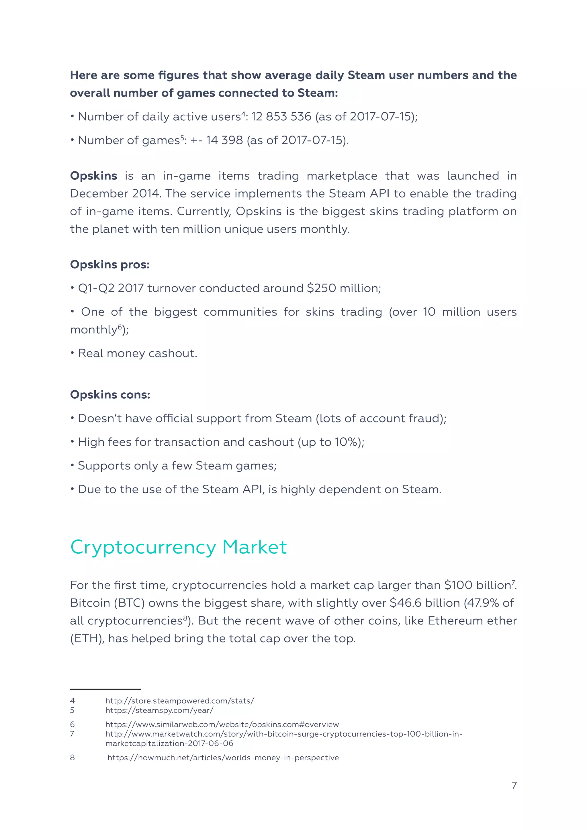 DMarket Whitepaper | PDF