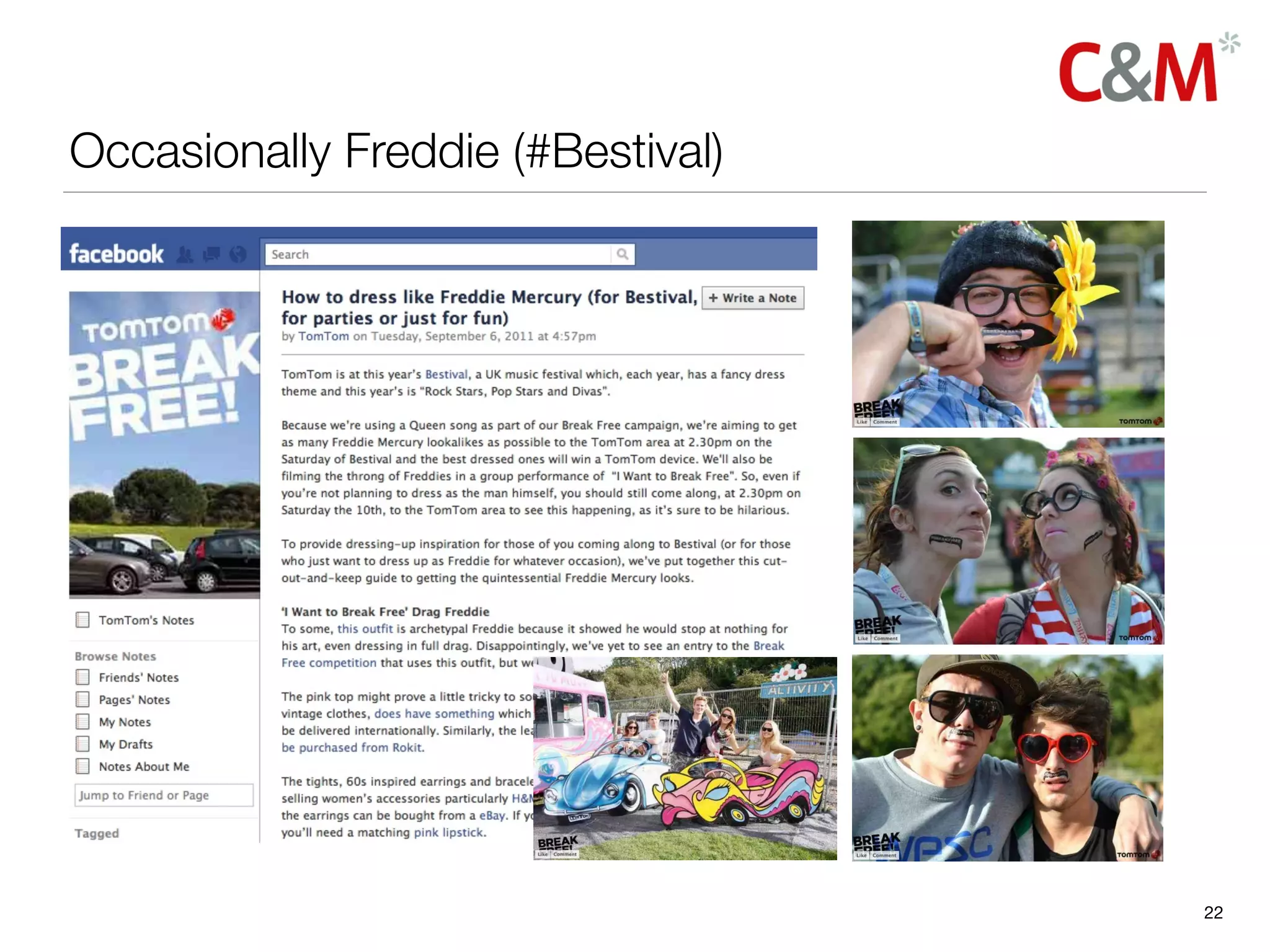 Occasionally Freddie (#Bestival)




                                   22
 