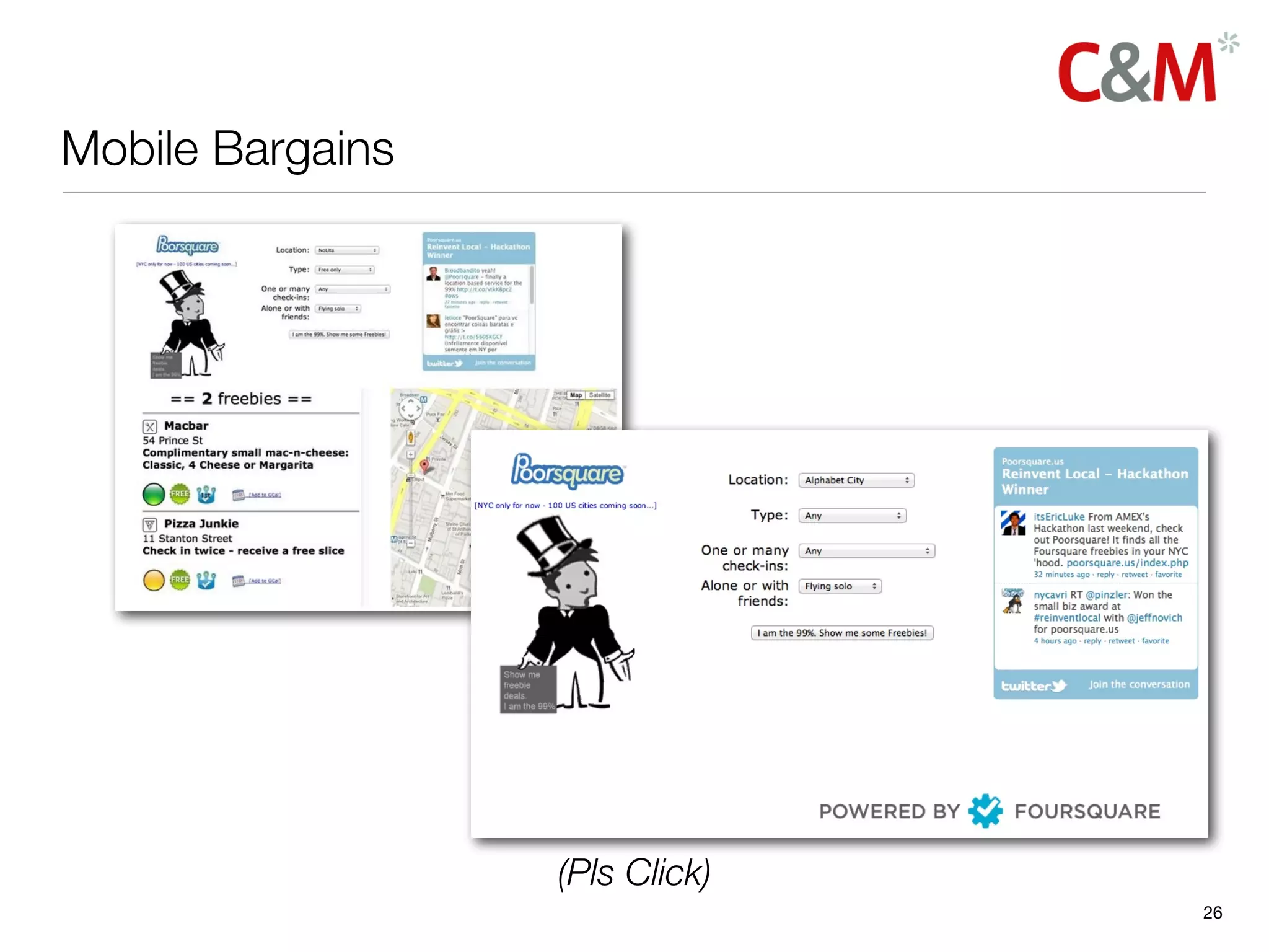 Mobile Bargains




                  (Pls Click)
                                26
 