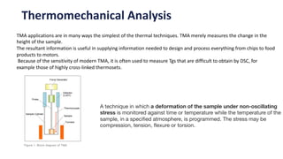 Tma Sample Examples DMA TMA _lecture notes measurement .pdf