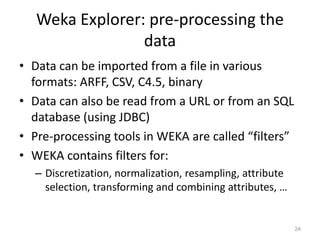 Data Mining and Business Intelligence Tools
