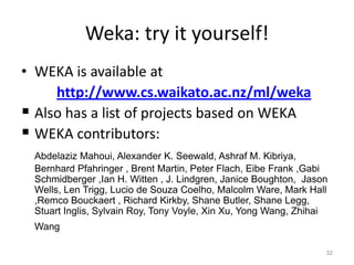 Data Mining and Business Intelligence Tools