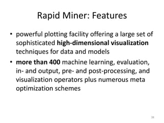 Data Mining and Business Intelligence Tools