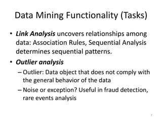 Data Mining and Business Intelligence Tools