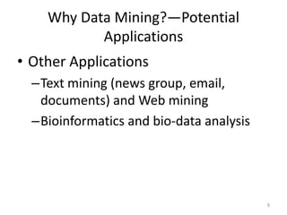 Data Mining and Business Intelligence Tools