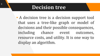 Decision Tree and Bayesian Classification | PPTX