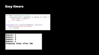 Easy timers
 