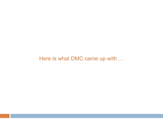 DMC Checklists | PPT