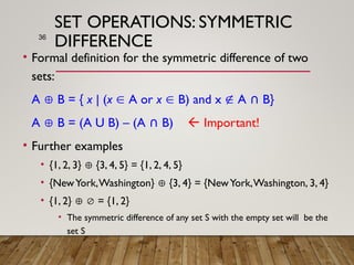 Comprehensive Introduction to Set Theory in Discrete Mathematics | PPT