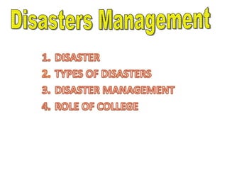 Disaster Management | PPTX