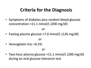 Approach towards management of Diabetes mellitus management lecture | PPTX