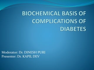 Moderator: Dr. DINESH PURI 
Presenter: Dr. KAPIL DEV 
 