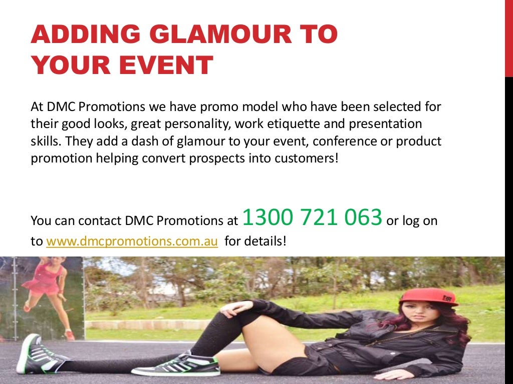 Dmc promotionsproviding top notch promo models in australia