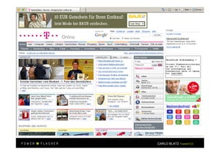 Widgets, Das Internet auf dem Desktop