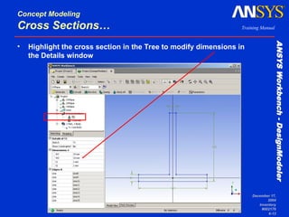 Comprehensive Guide to Concept Modeling in ANSYS Workbench ...