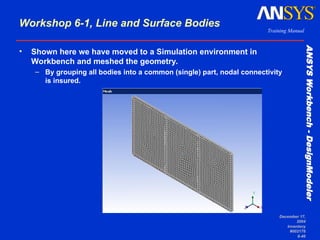 Comprehensive Guide to Concept Modeling in ANSYS Workbench ...