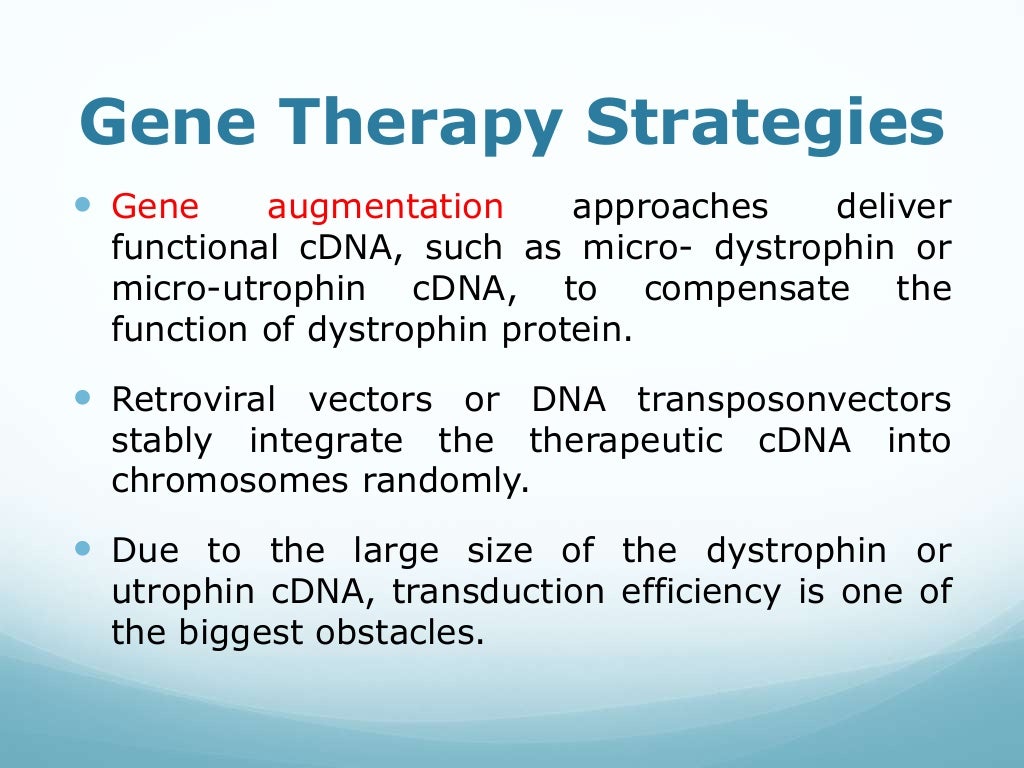 Gene therapy for muscular dystrophy