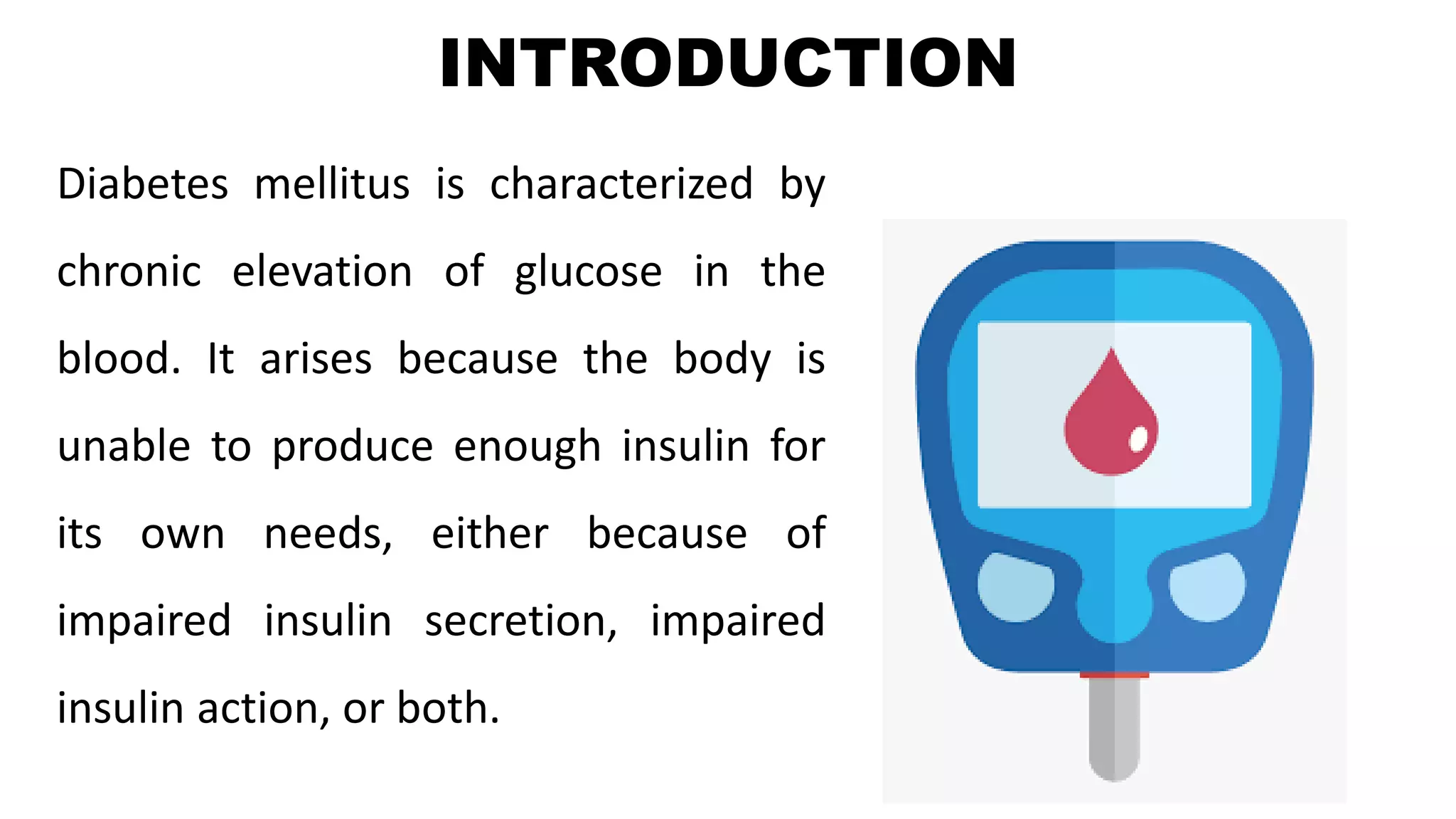 Diabetes mellitus and diabetes insipidus | PPTX