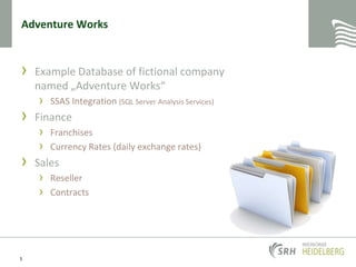 Adventureworks Sample DMDW Lesson 02 - Basics with Adventure Works | PPTX