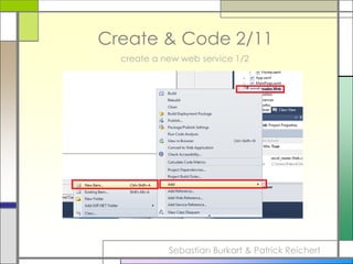 Create database 1/2Sebastian Burkart & Patrick Reichert
