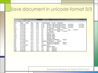 Search document for errorsSebastian Burkart & Patrick Reichert