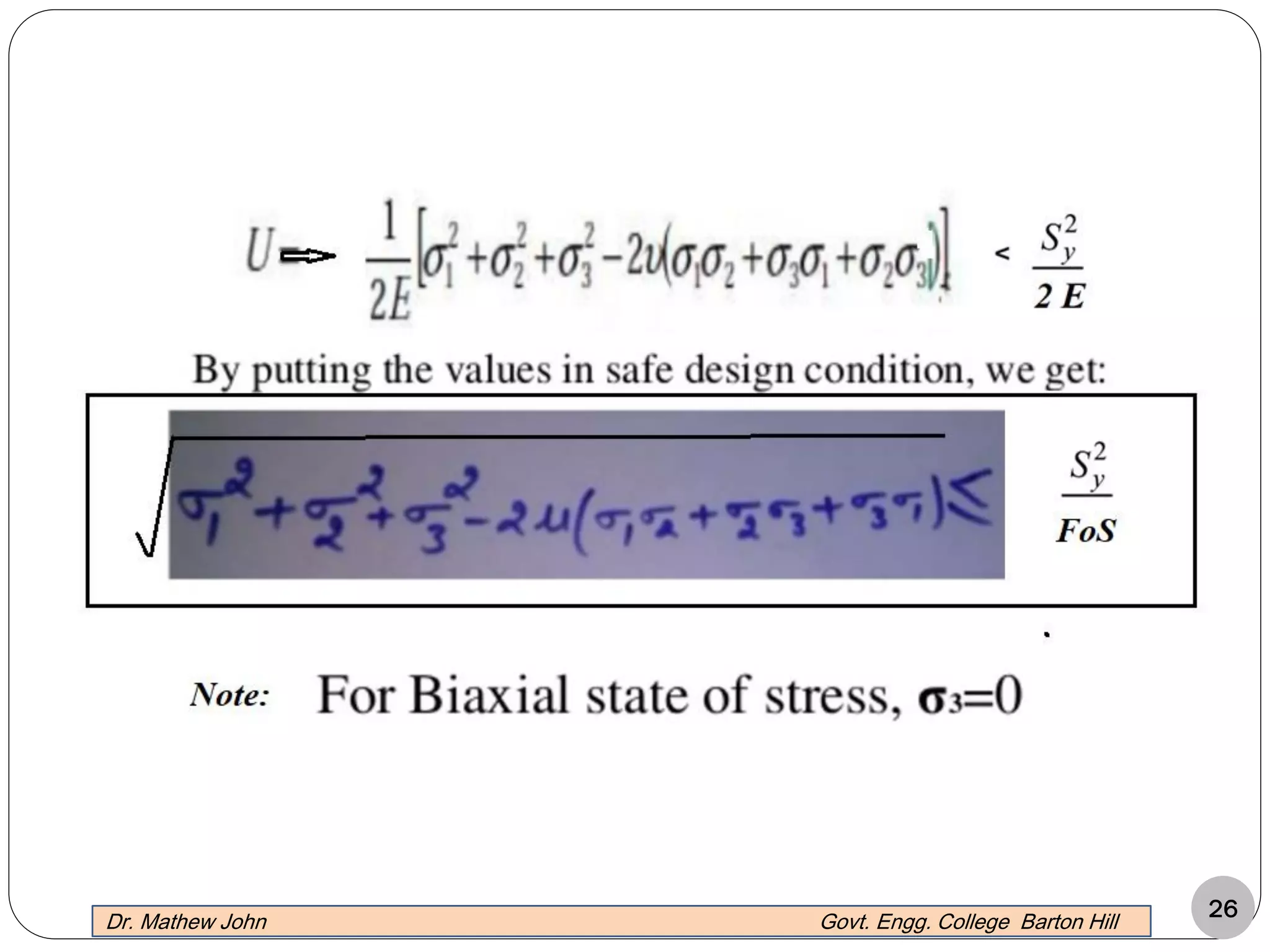 26Dr. Mathew John Govt. Engg. College Barton Hill
 