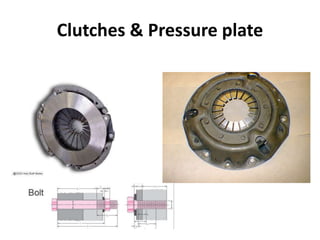 Clutches & Pressure plate
 