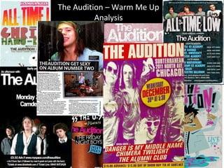 Warm Me Up The Audition – Warm Me Up Analysis 