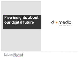 Five insights about our digital future 