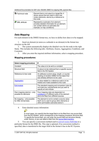 Dmee sap online_help | PDF