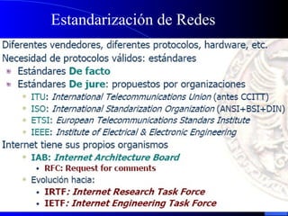 Estandarización de Redes 