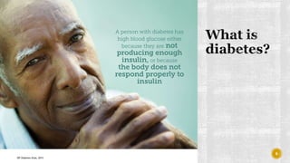 Type 1 DM
Type 2 DM
Gestational Diabetes
LADA (latent autoimmune
diabetes in adults)
MODY (maturity-onset
diabetes of yout...