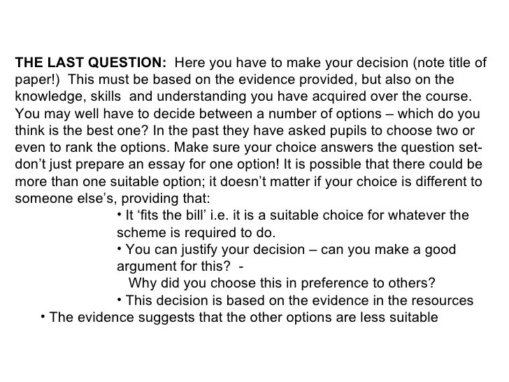 Best gcse options to choose