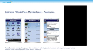 Lufthansa Miles & More MemberScout – Application 