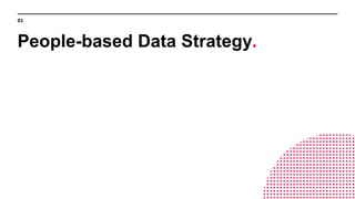 03
People-based Data Strategy.
 