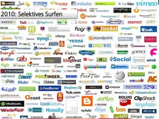 2010: Selektives Surfen




          Mai 2009        copyright by cocodibu 2009   Seite 11
 