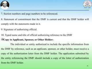 DMF.pptx Drug Master file Drug regulatory affairs | PPTX