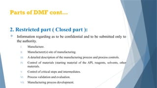 Dmf Process Chart Drug Master File (DMF): Types, Format, Submission Process & Regulatory ...