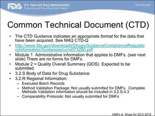 Drug Master Files for Pharma Industry... | PDF