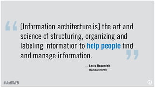 Notice a pattern?
#IAatDMFB
image source: http://bit.ly/1bPp2eJ
 
