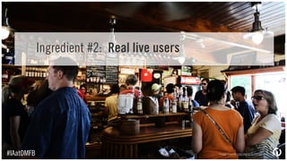 Secret Ingredients:
Pinch of courage + dash of speed
#IAatDMFB
image source: http://bit.ly/1ECscuu
 