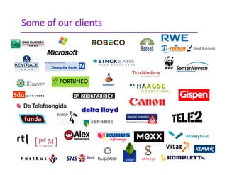 33 3
Some of our clients
 